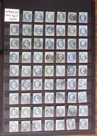 1849-1899, Stock de classique en 11 classeurs dont