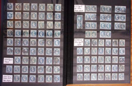 1849-1899, Stock de classique en 11 classeurs dont