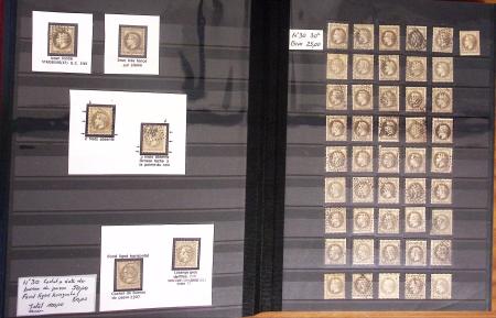 1849-1899, Stock de classique en 11 classeurs dont