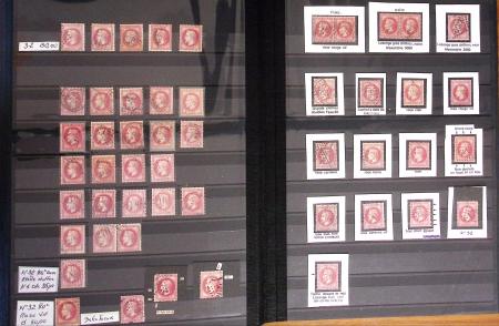 1849-1899, Stock de classique en 11 classeurs dont