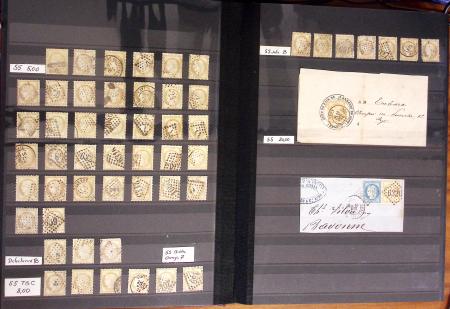1849-1899, Stock de classique en 11 classeurs dont