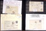 1849-1899, Stock de classique en 11 classeurs dont