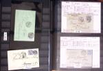 1849-1899, Stock de classique en 11 classeurs dont