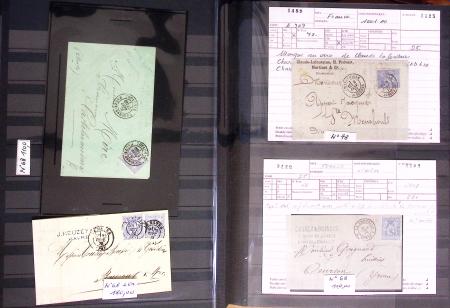 1849-1899, Stock de classique en 11 classeurs dont