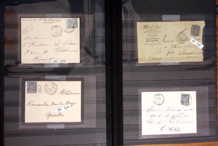 1849-1899, Stock de classique en 11 classeurs dont