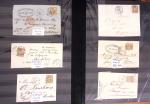 1849-1899, Stock de classique en 11 classeurs dont
