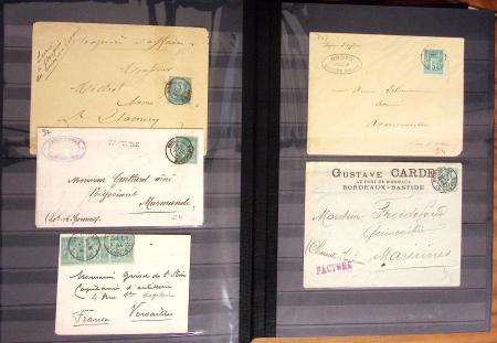 1849-1899, Stock de classique en 11 classeurs dont