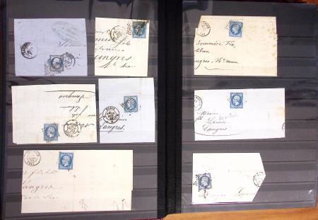 1849-1899, Stock de classique en 11 classeurs dont