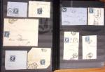 1849-1899, Stock de classique en 11 classeurs dont