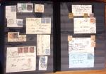 1849-1899, Stock de classique en 11 classeurs dont