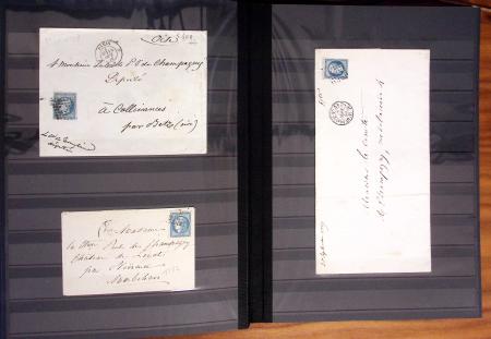 1849-1899, Stock de classique en 11 classeurs dont
