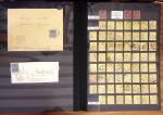 1849-1899, Stock de classique en 11 classeurs dont