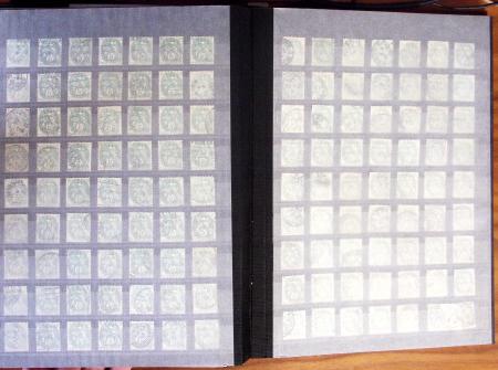 1849-1899, Stock de classique en 11 classeurs dont