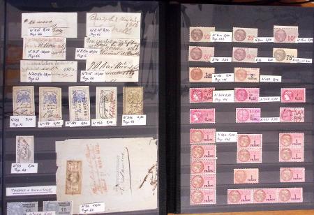 1849-1899, Stock de classique en 11 classeurs dont