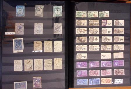 1849-1899, Stock de classique en 11 classeurs dont