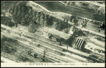 Carte postale de 1925 AFF 5c vert n°111 en bloc de