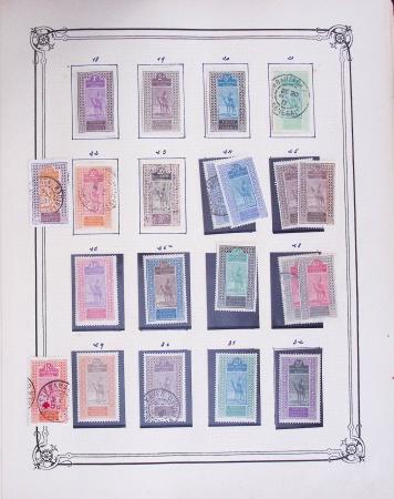 Collection de colonies françaises entre H et M, dont