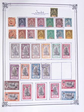 Collection de colonies françaises entre H et M, dont