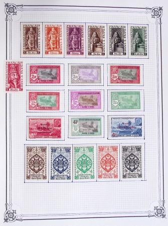 Collection de colonies françaises entre H et M, dont
