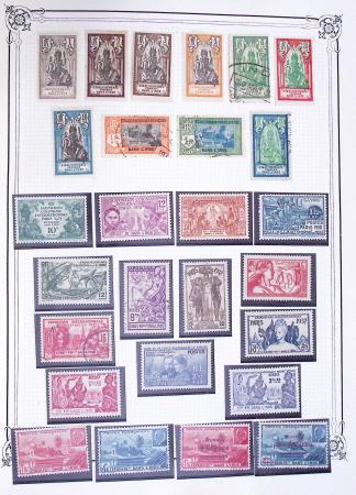 Collection de colonies françaises entre H et M, dont