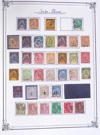 Collection de colonies françaises entre H et M, dont