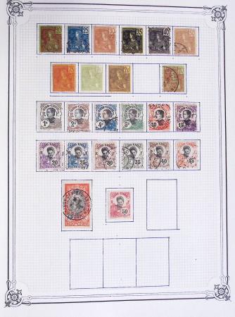 Collection de colonies françaises entre H et M, dont