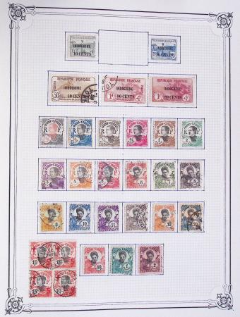 Collection de colonies françaises entre H et M, dont