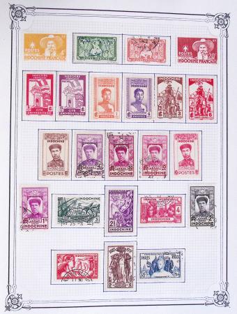 Collection de colonies françaises entre H et M, dont