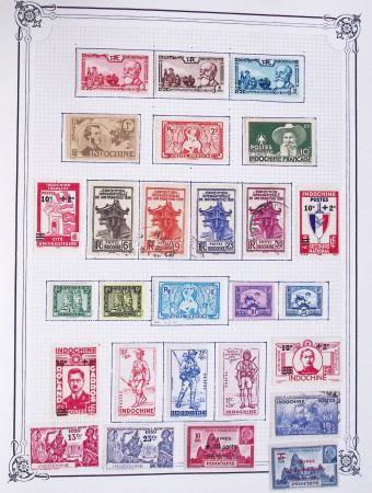 Collection de colonies françaises entre H et M, dont