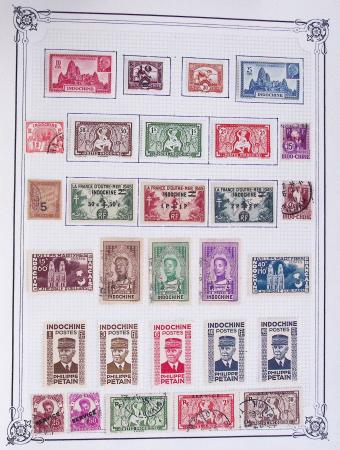 Collection de colonies françaises entre H et M, dont