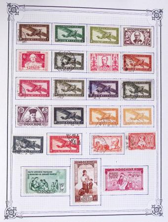 Collection de colonies françaises entre H et M, dont