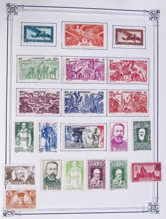 Collection de colonies françaises entre H et M, dont