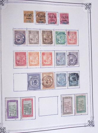 Collection de colonies françaises entre H et M, dont