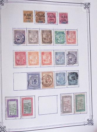 Collection de colonies françaises entre H et M, dont