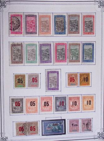 Collection de colonies françaises entre H et M, dont
