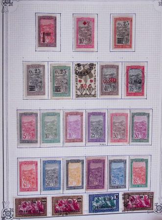 Collection de colonies françaises entre H et M, dont