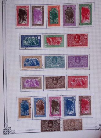 Collection de colonies françaises entre H et M, dont