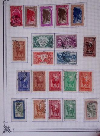 Collection de colonies françaises entre H et M, dont