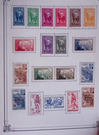 Collection de colonies françaises entre H et M, dont