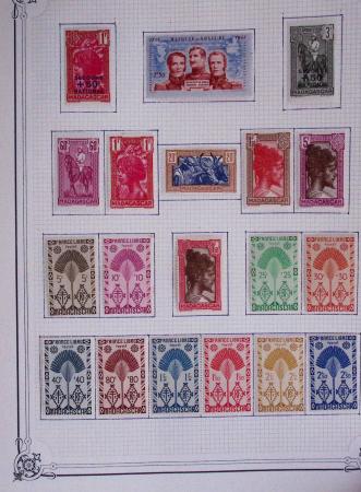 Collection de colonies françaises entre H et M, dont