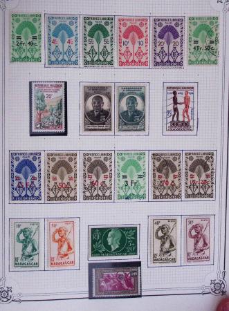 Collection de colonies françaises entre H et M, dont