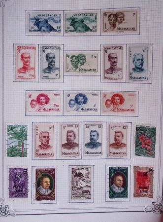 Collection de colonies françaises entre H et M, dont