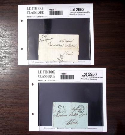 LOIRE INFERIEURE 1720-1875, Solide base pour une collection