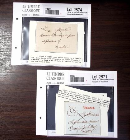 LOIRE INFERIEURE 1720-1875, Solide base pour une collection