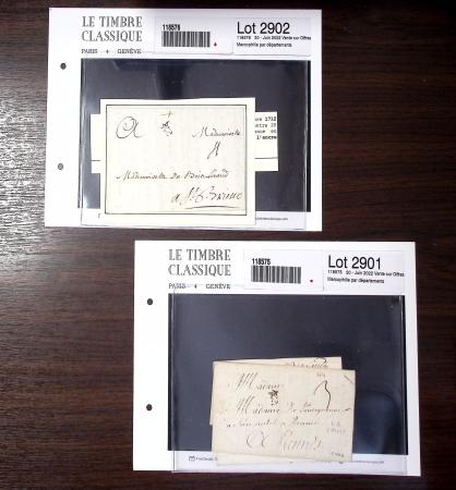 LOIRE INFERIEURE 1720-1875, Solide base pour une collection