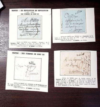 LOIRE INFERIEURE 1720-1875, Solide base pour une collection
