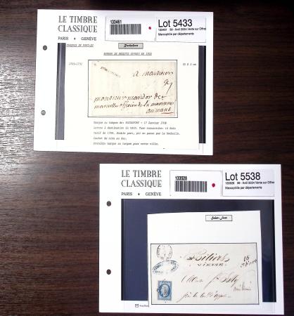 CHARENTE INFERIEURE 1783-1876, Excellente base pour