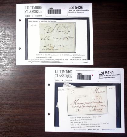 CHARENTE INFERIEURE 1783-1876, Excellente base pour