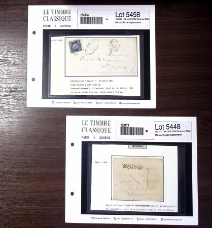 CHARENTE INFERIEURE 1783-1876, Excellente base pour