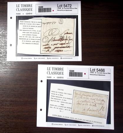CHARENTE INFERIEURE 1783-1876, Excellente base pour